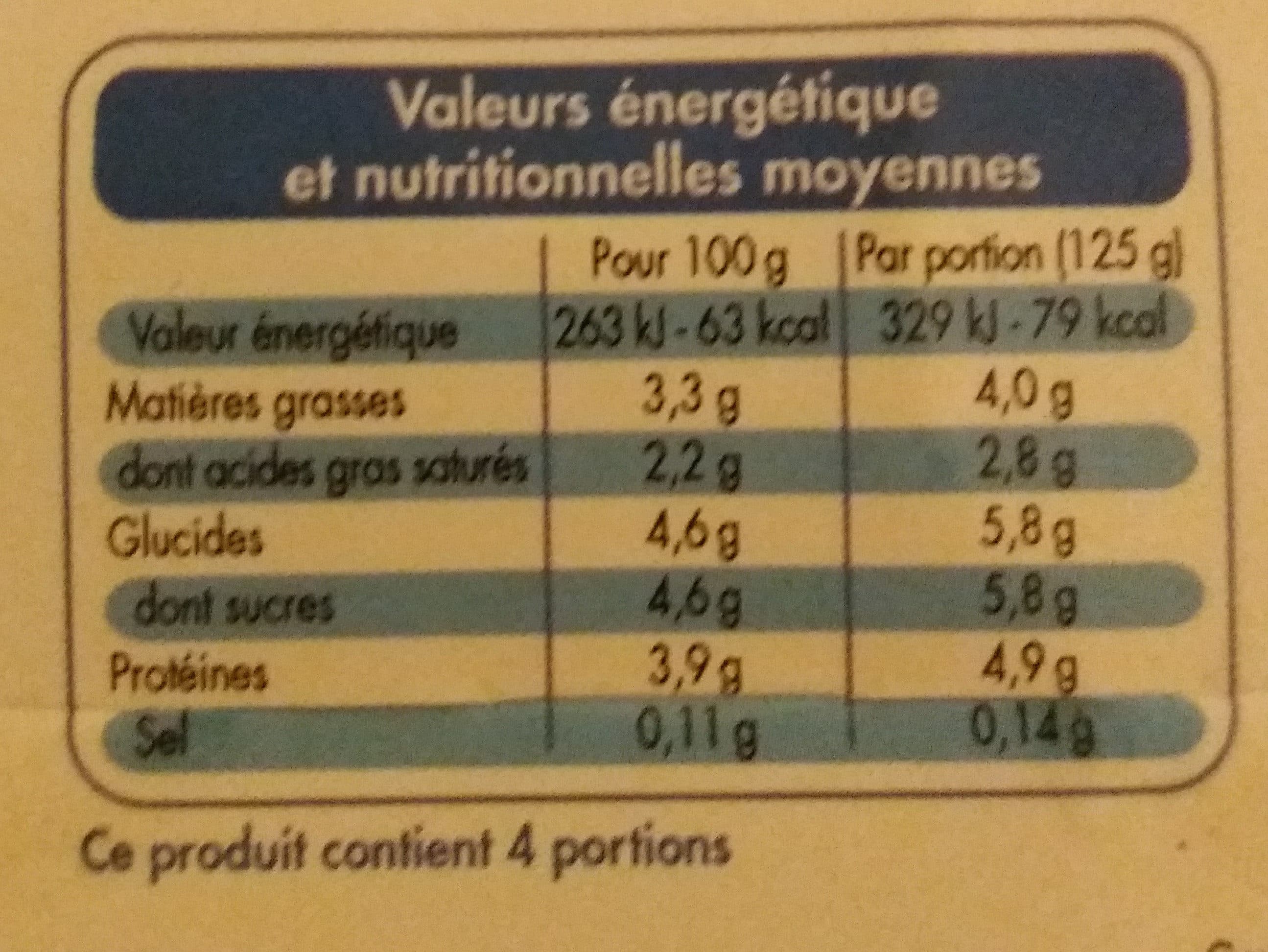 Leader Price Yaourts au lait entier nature packshot