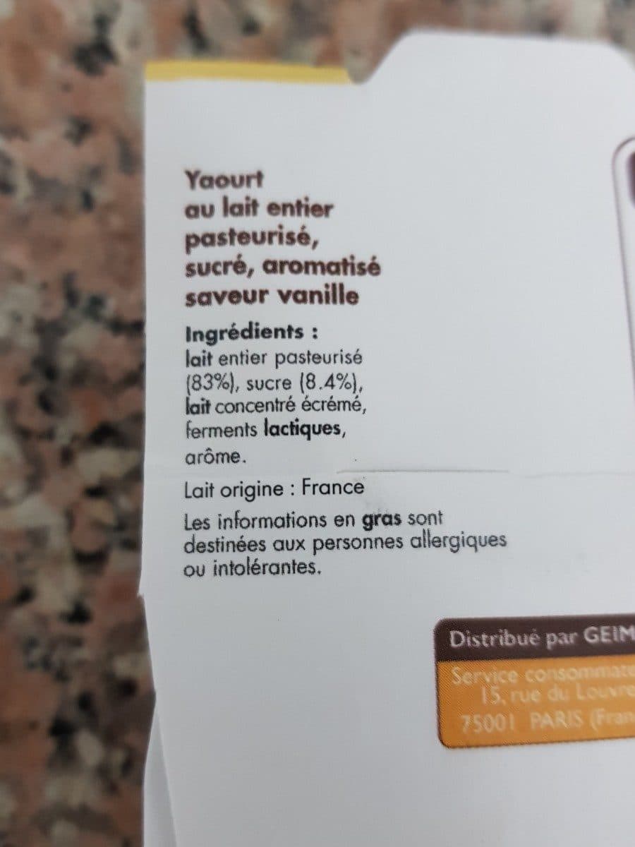 Leader Price Yaourt lait entier litchi packshot