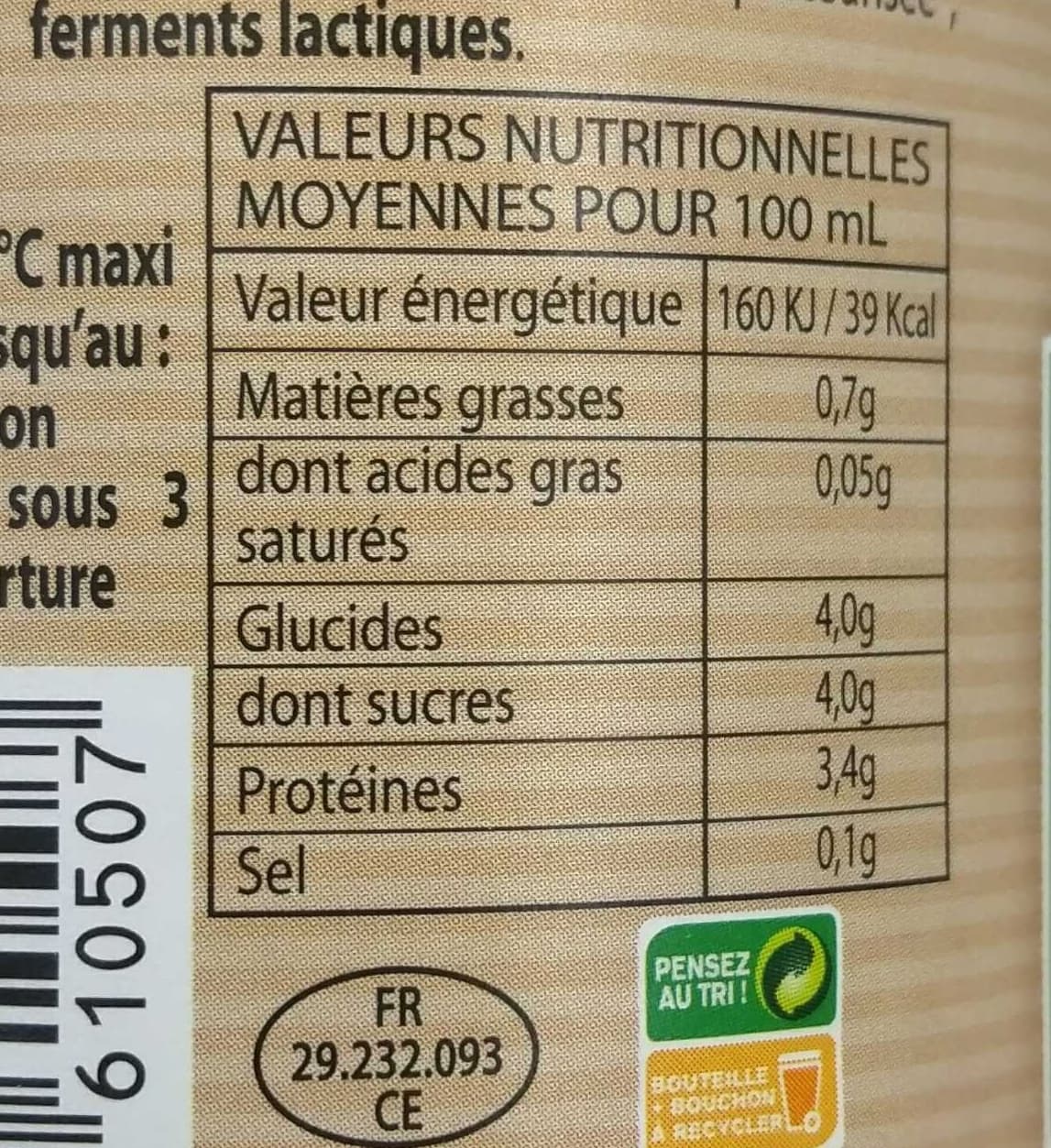 Malo Lait Ribot packshot