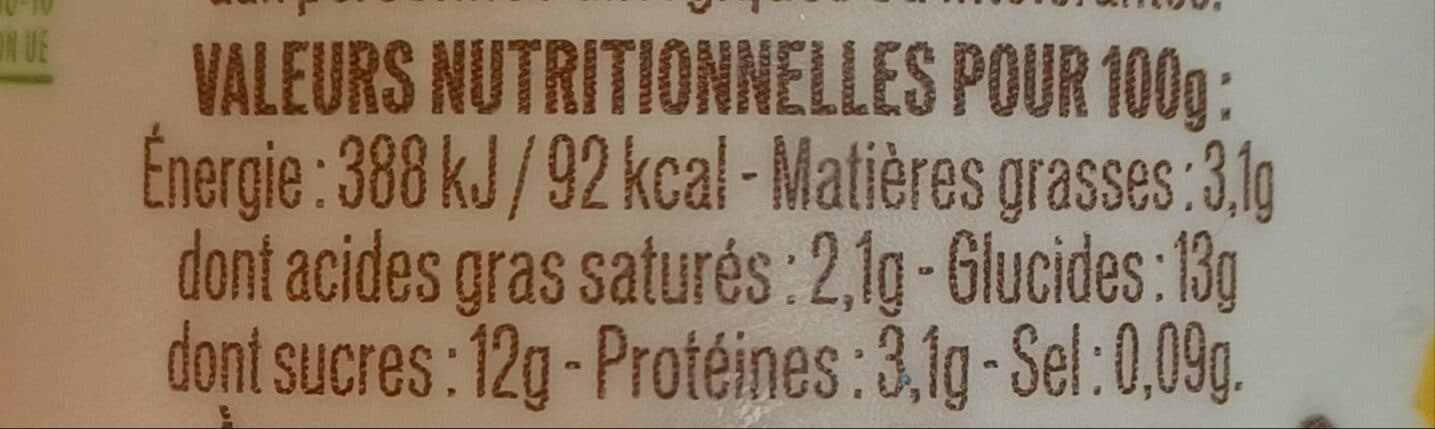 Malo Yaourt à la vanille bio packshot
