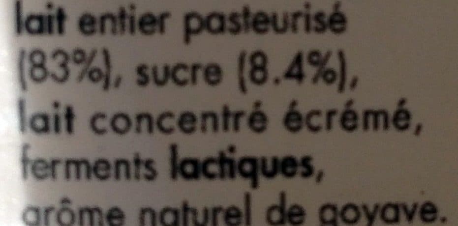 Leader Price Yaourts au Lait Entier saveur Goyave packshot