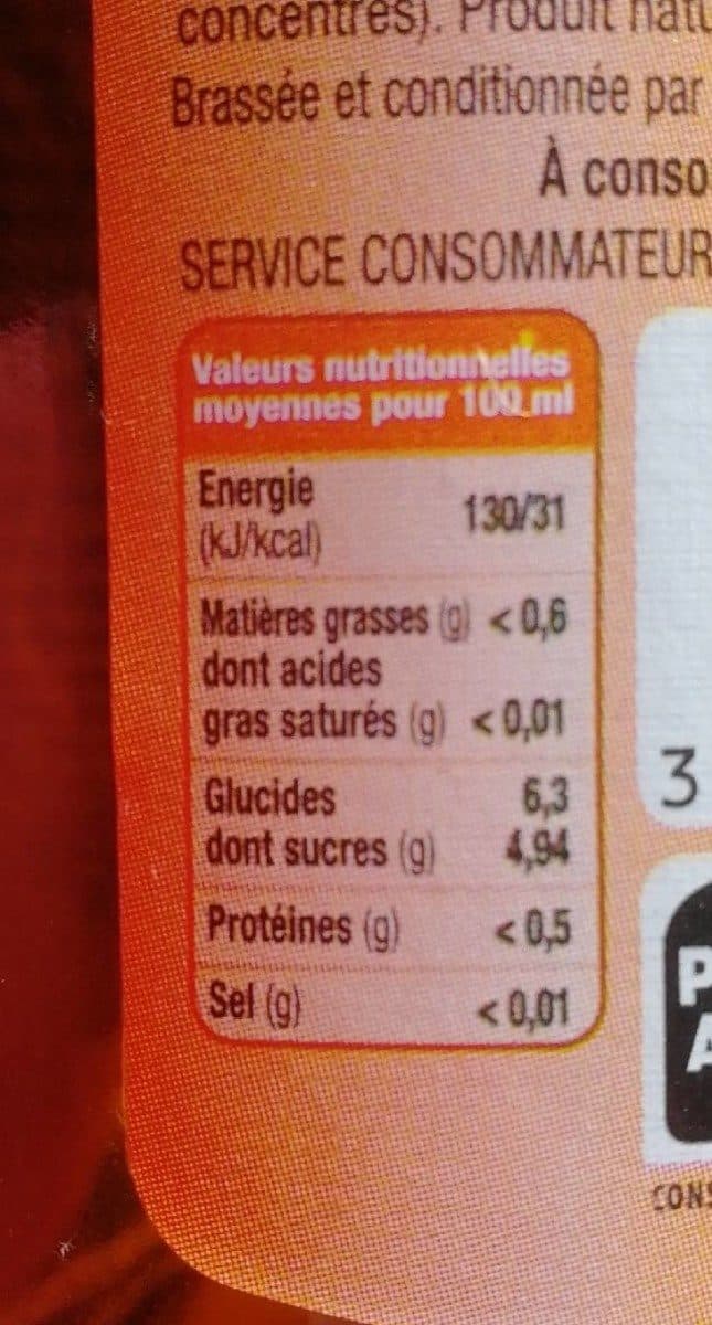 Open Food Facts Radler orange sanguine packshot