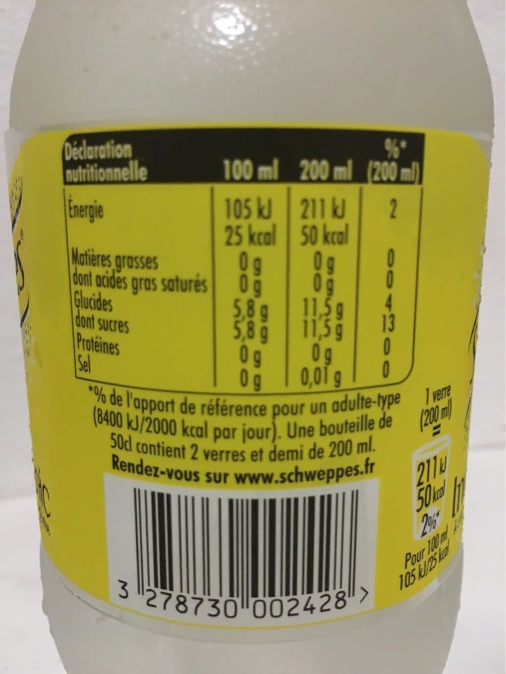 Schweppes Original Indian Tonic packshot