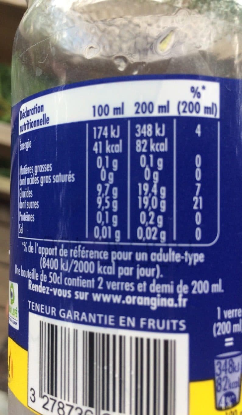 Orangina Orangina packshot