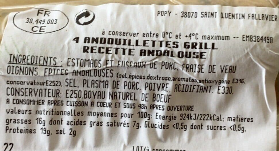 Popy Andouillette packshot