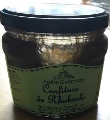 André Guépratte Confiture de rhubarbe packshot