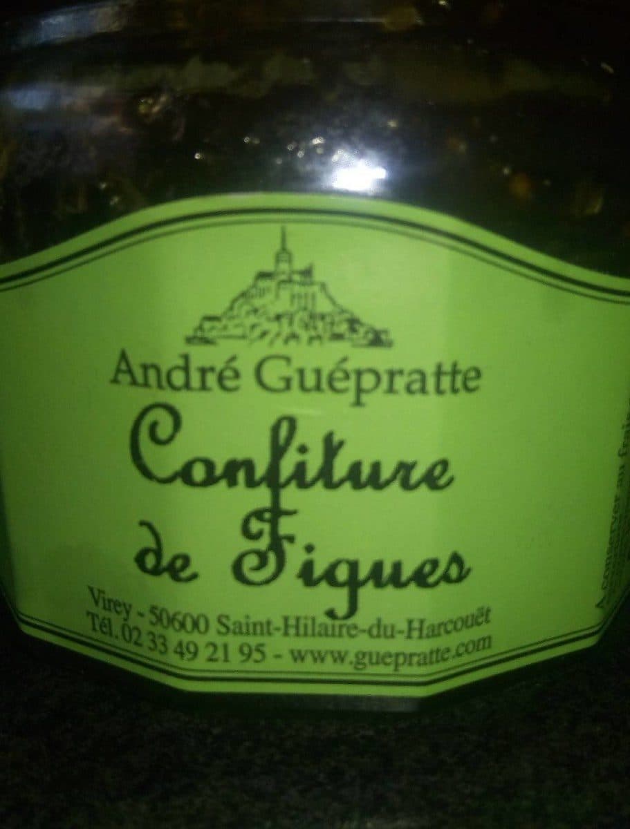 André Guépratte Confiture de figues packshot