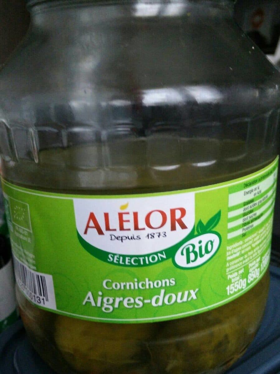 Alelor Cornichons aigres-doux packshot