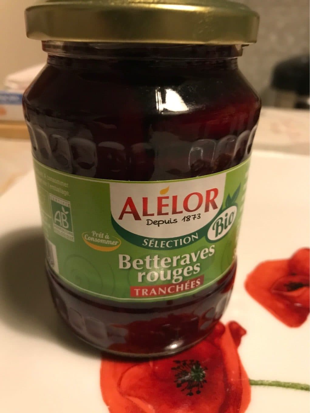 Aleor Betteraves rouges tranchées packshot