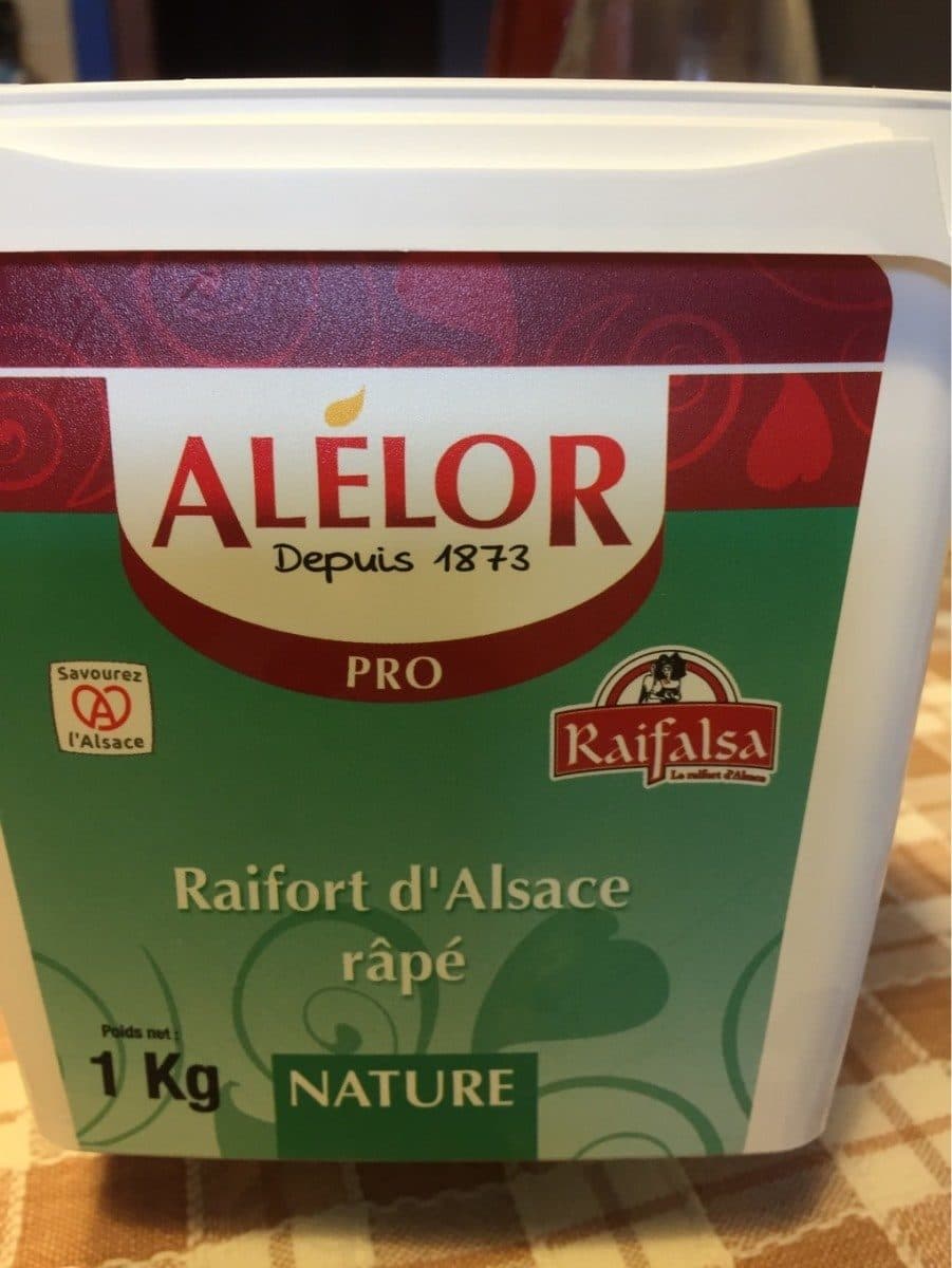 Alelor Raifort packshot