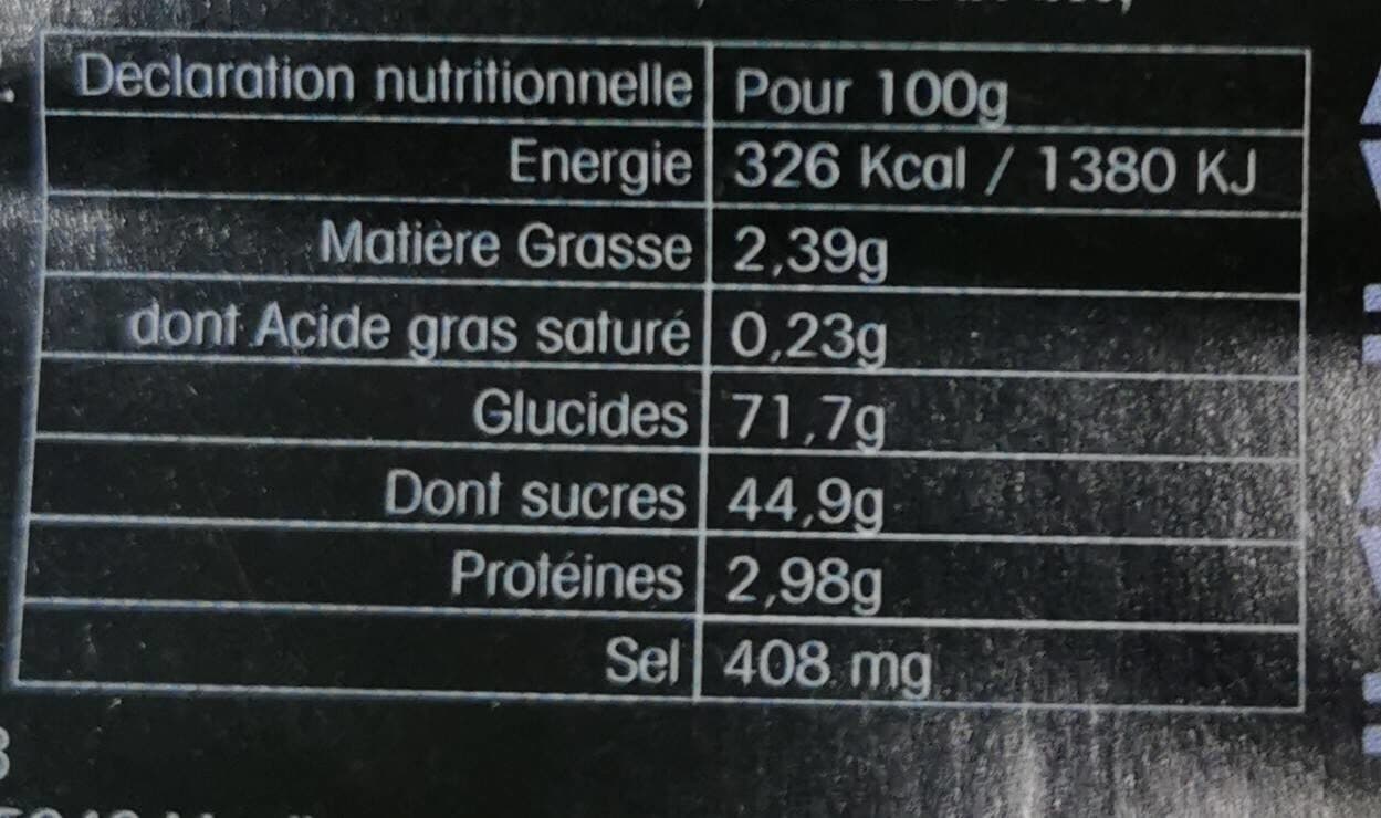 Vuez Pain d'épices à l'ancienne au miel packshot