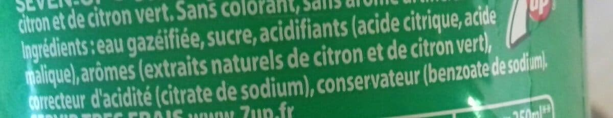 7up Boisson gazeuse packshot