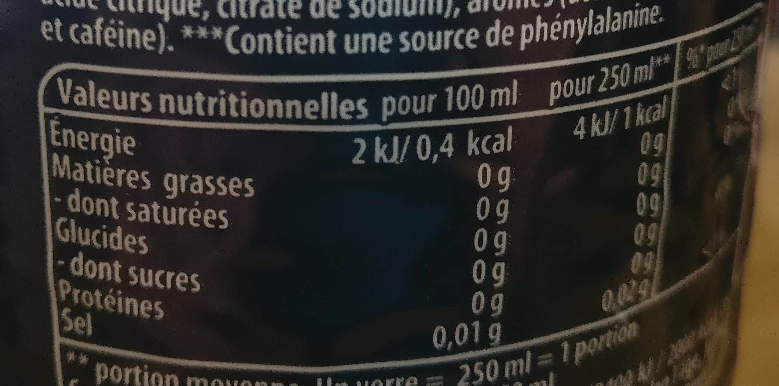 Pepsi Pepsi Max packshot