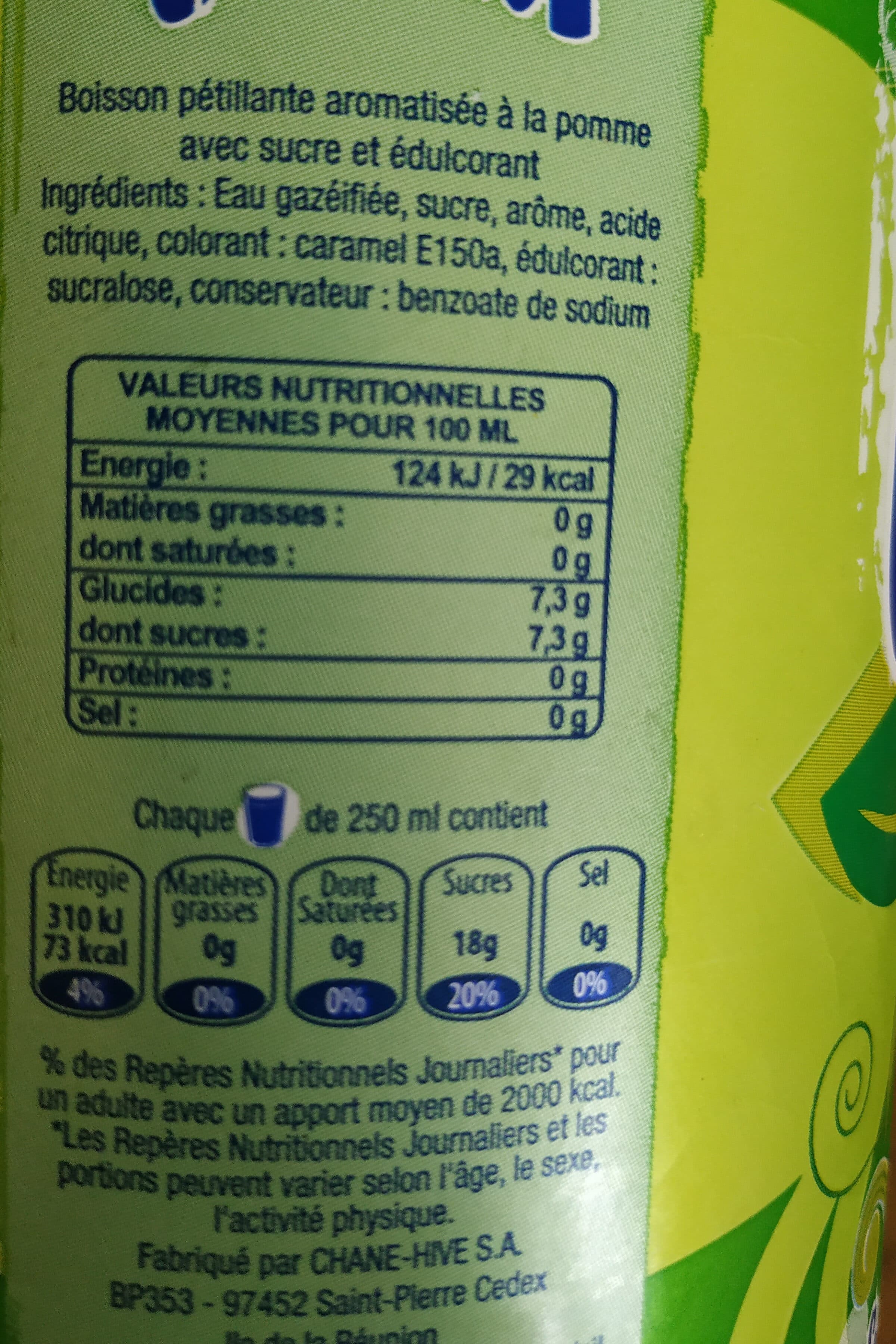 Open Food Facts Limonice pomme packshot