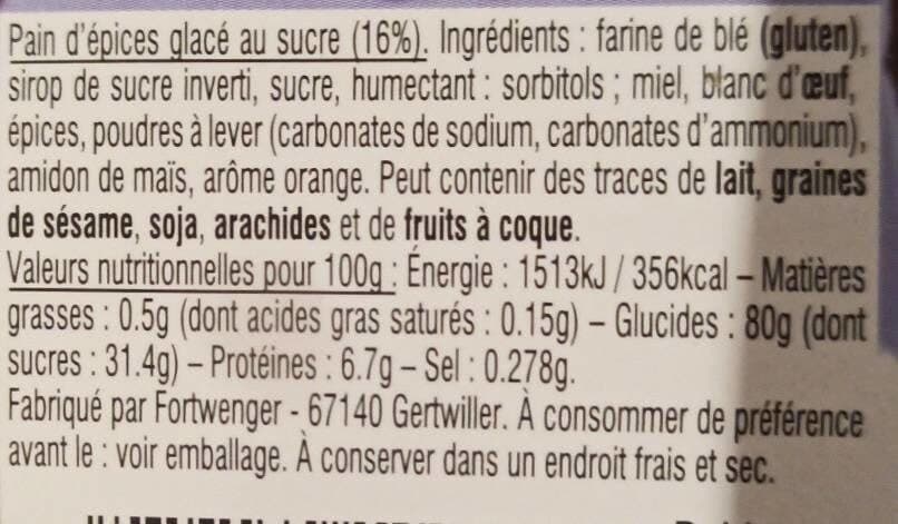 Fortwenger Pain d'épices packshot