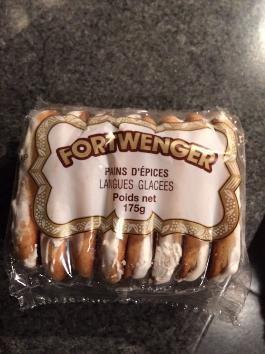 Fortwenger Pains d'épices Langues Glacées packshot