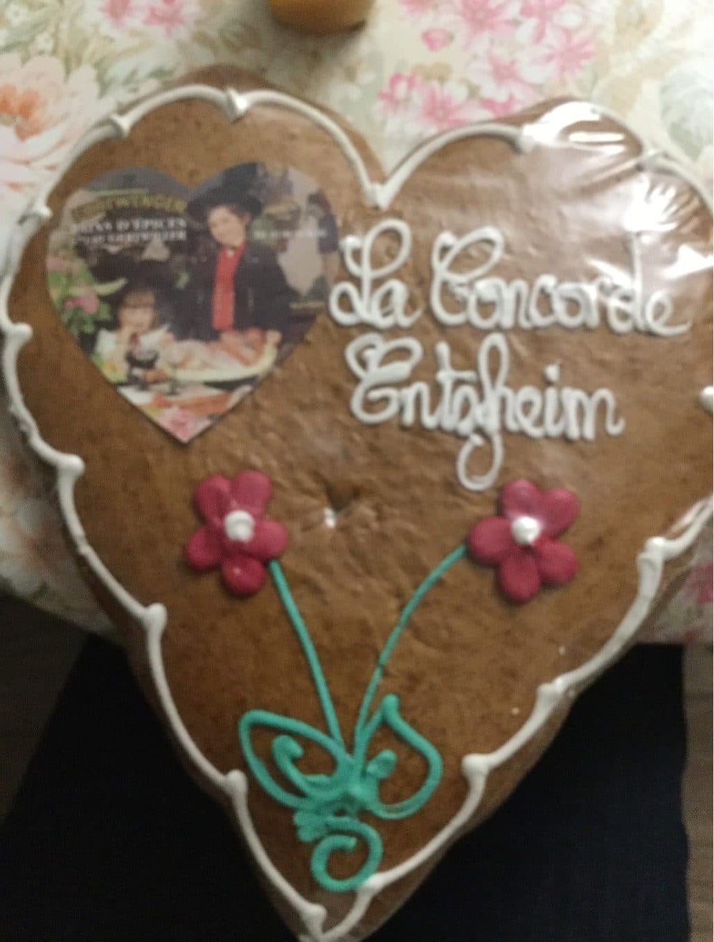 Fortwenger Coeur rose en pain d'epices packshot