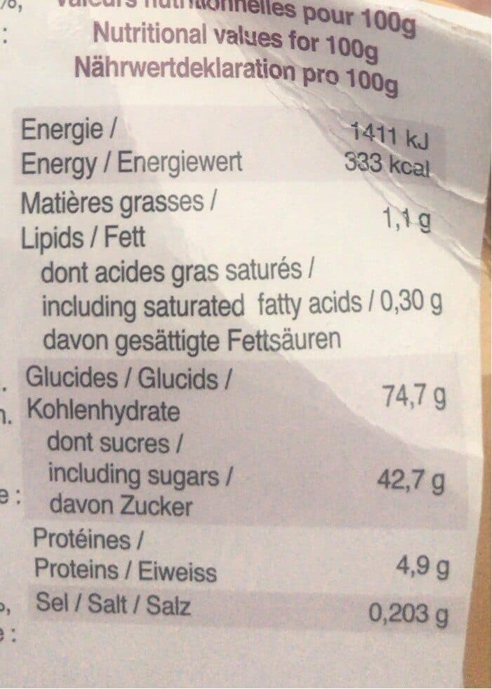 Fortwenger Kougelhopf Au Miel packshot
