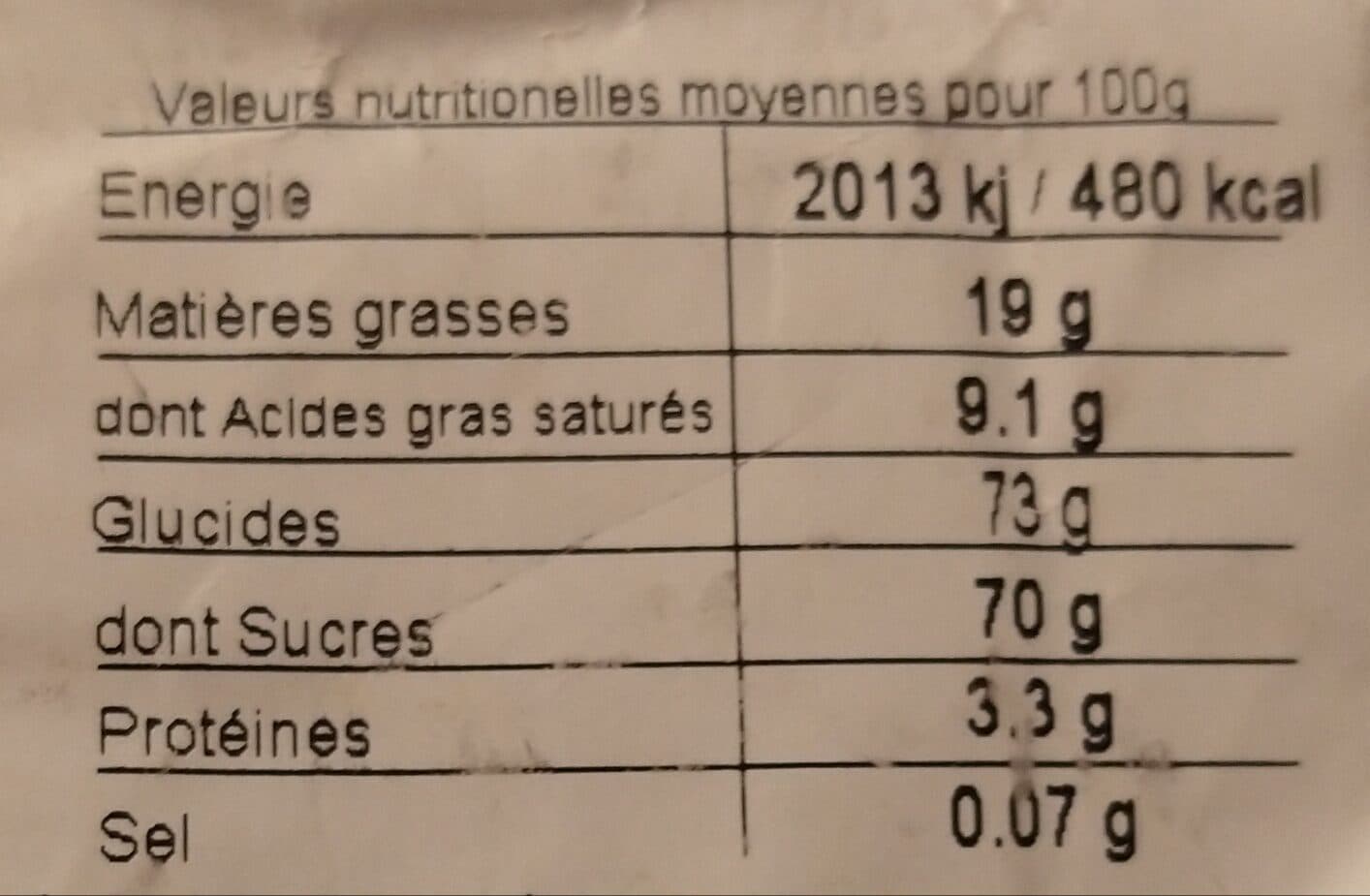 Adam Œufs de cigogne au praliné packshot