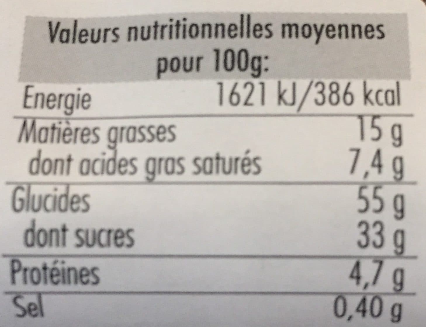 Fortwenger Gateau de Noël au Rhum packshot