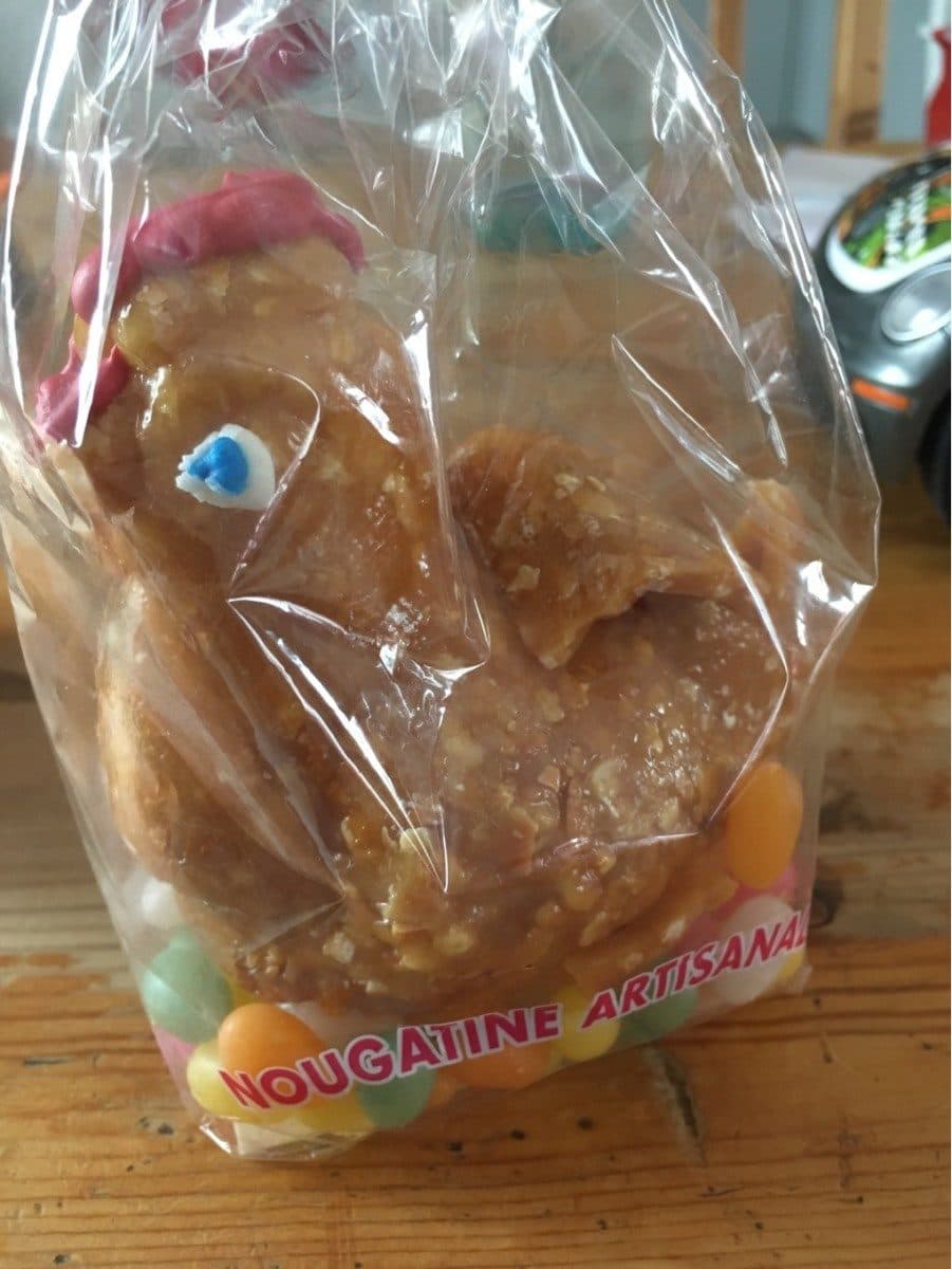 Fortwenger Poule en nougatine packshot