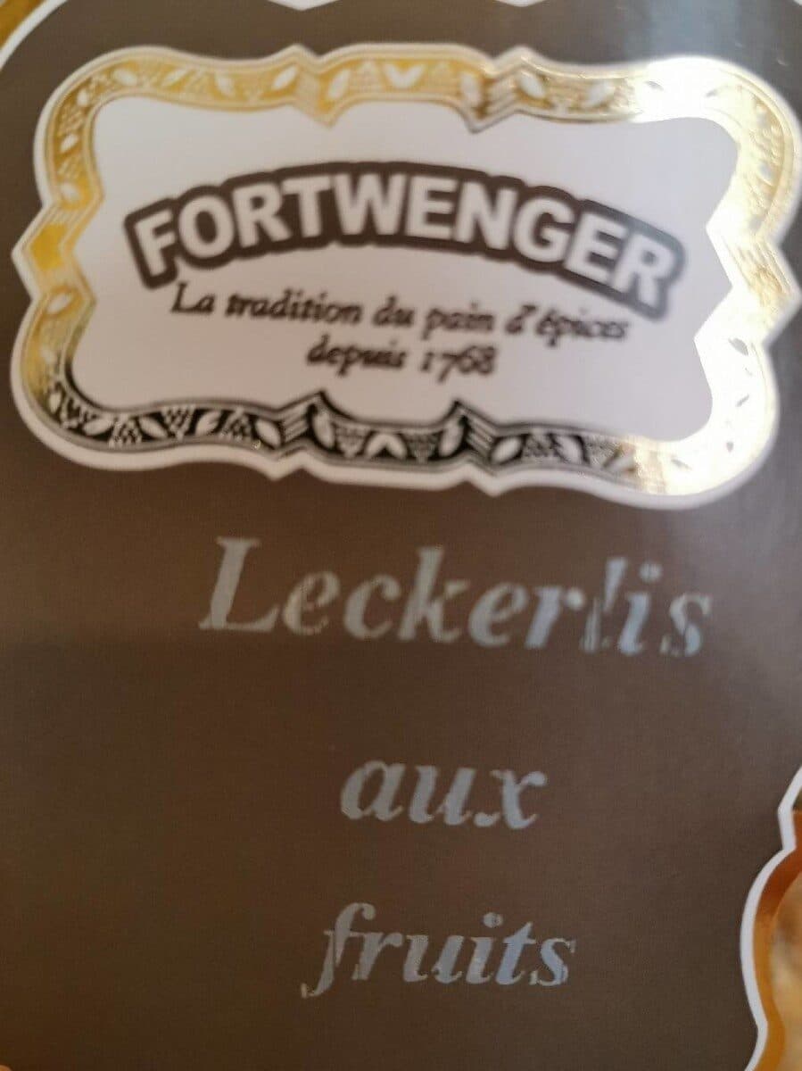 Fortwenger Leckerlis aux fruits packshot