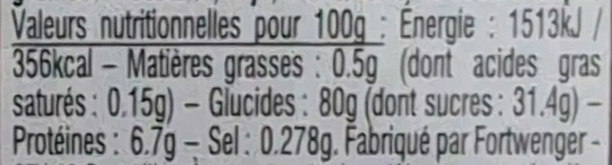 Fortwenger Pain d'épices glacé packshot