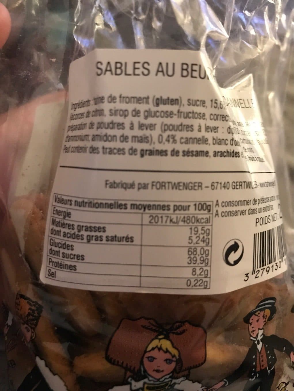 La Biscuiterie de l’Oncle Hansi Petits Gâteaux Souabes packshot