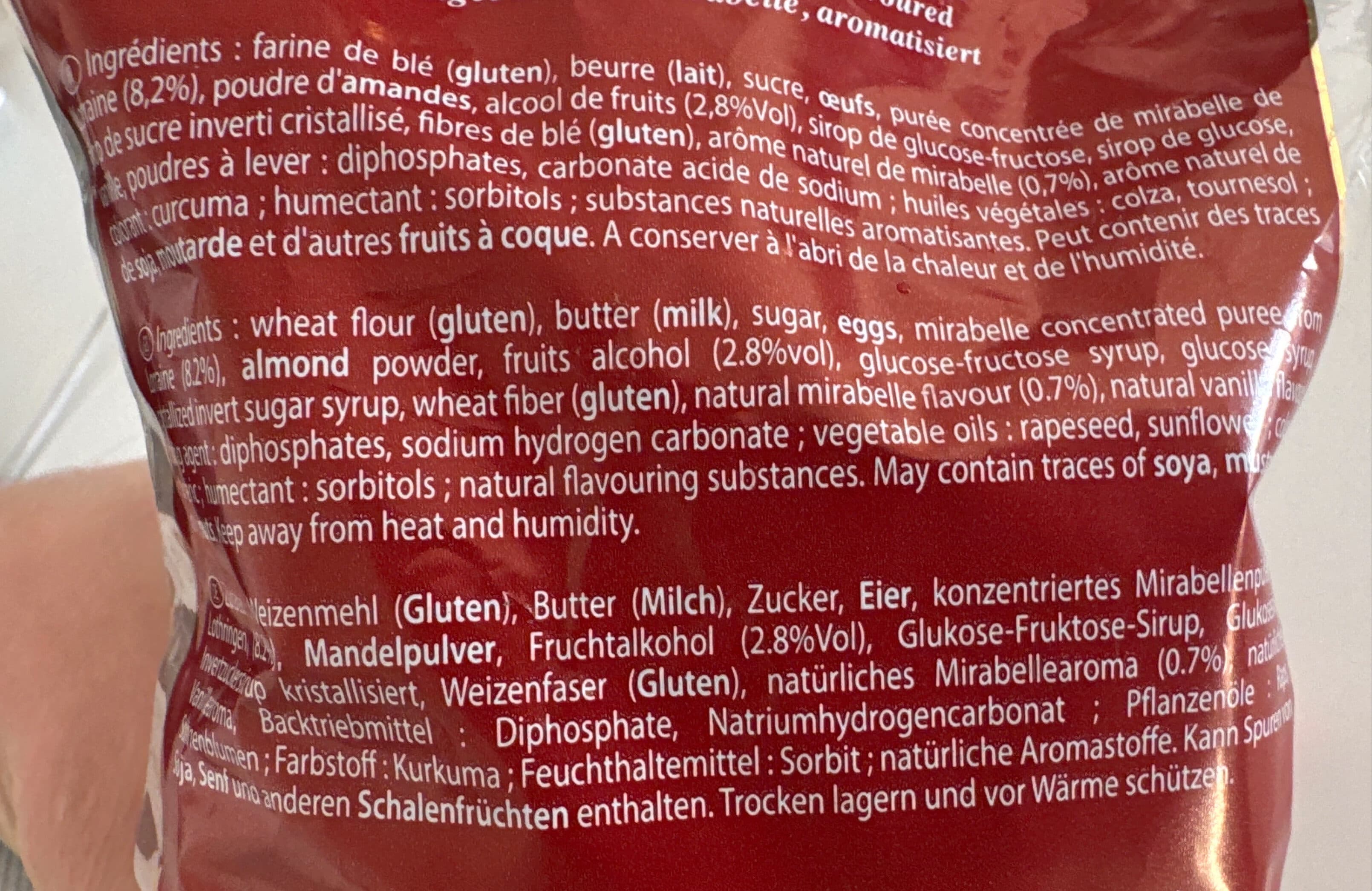 Fortwenger Mini stollen à la mirabelle packshot
