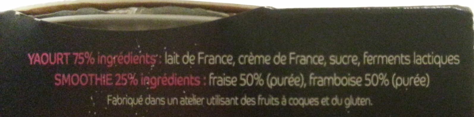 La Fermière My Smoothie Yogurt (Framboise-Fraise) packshot