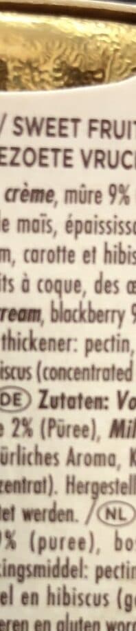 La Fermière 140G Yaoury Bicouche Mure / Myrtille La Fermiere packshot
