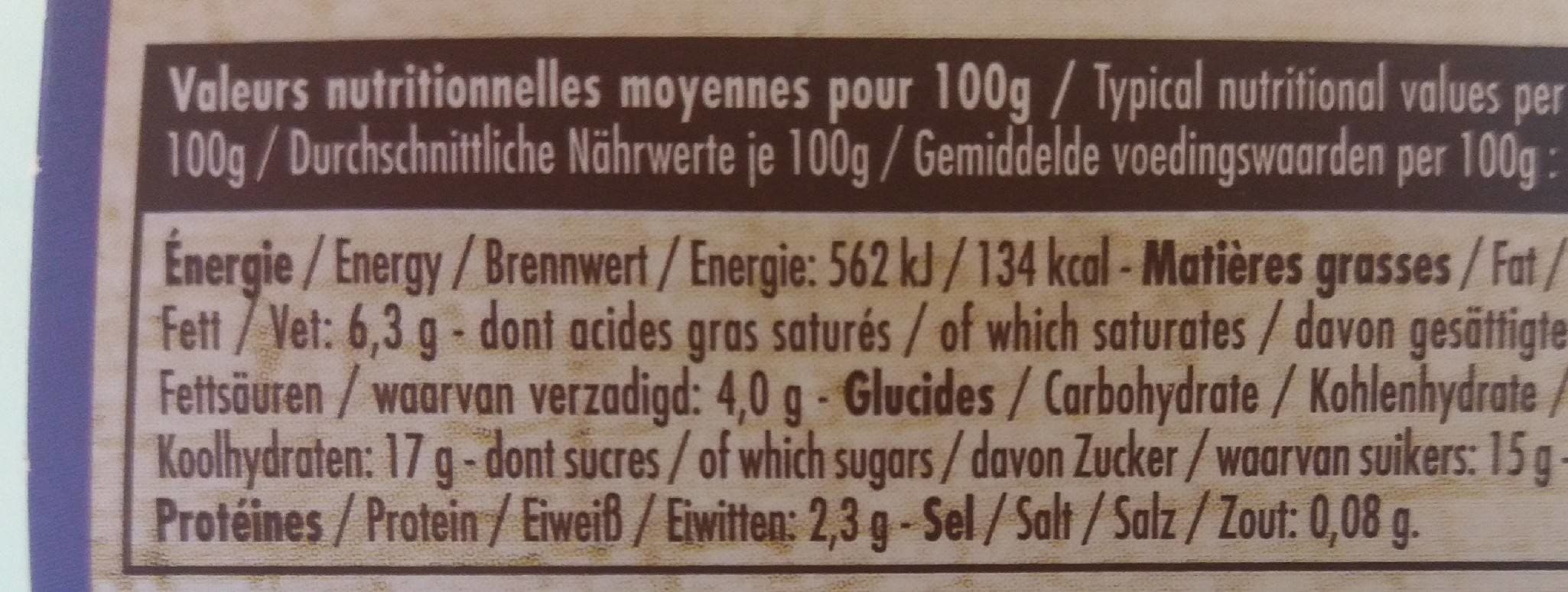 La Fermière 140G Yaoury Bicouche Mure / Myrtille La Fermiere packshot