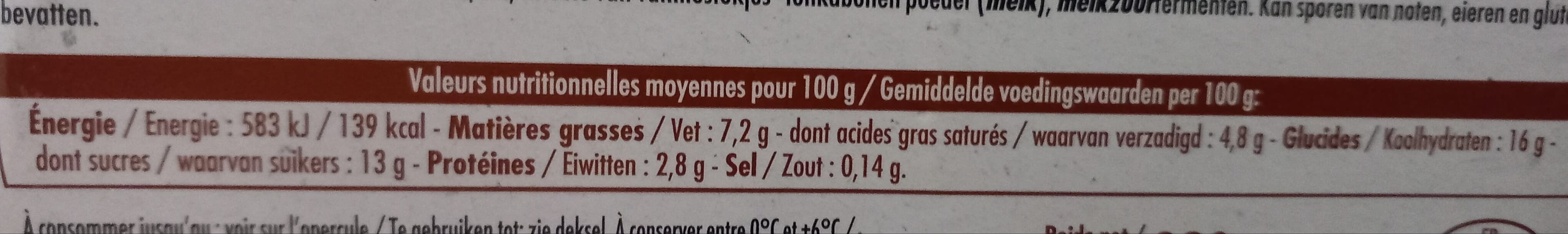 La fermière Yaourt brassé crème de marrons 2 x 160 g packshot