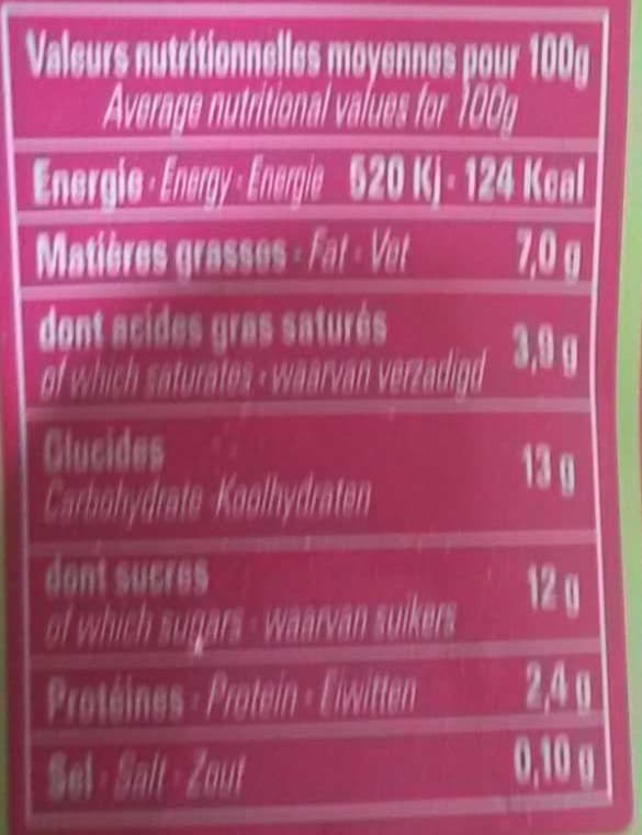 La Fermière Yaourt brassé framboises rhubarbes packshot
