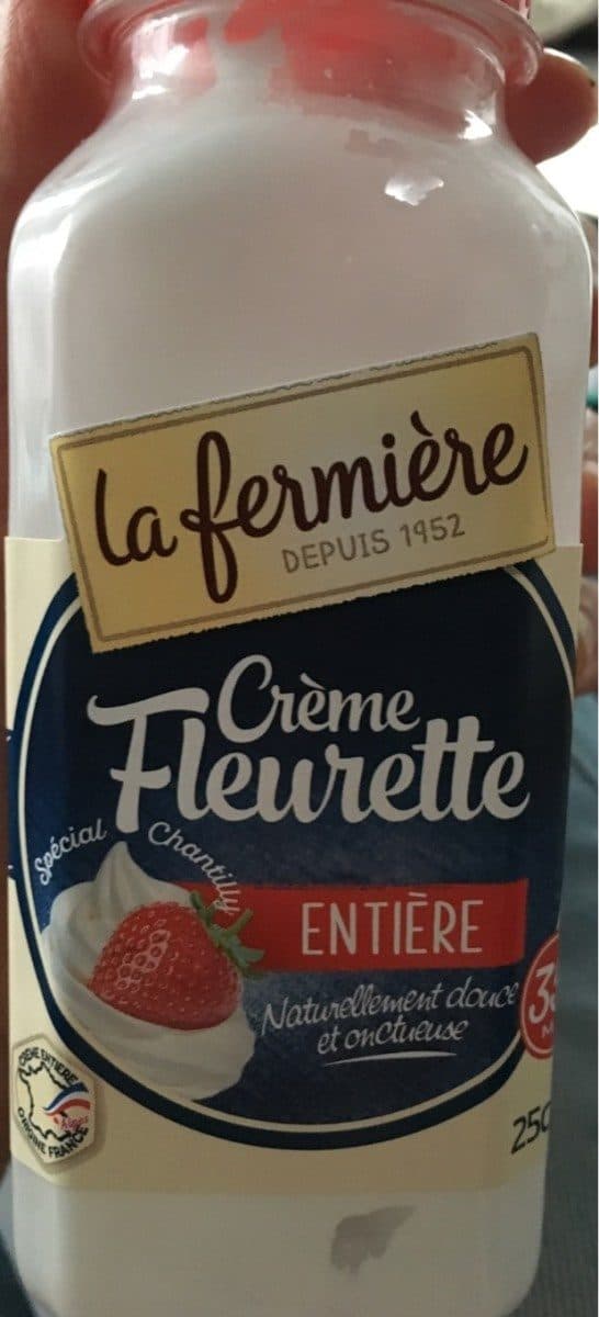 La fermière Crème fleurette packshot