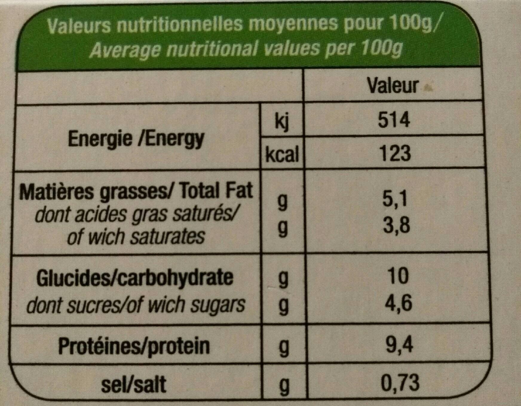 La Fermière Brousse allégée packshot