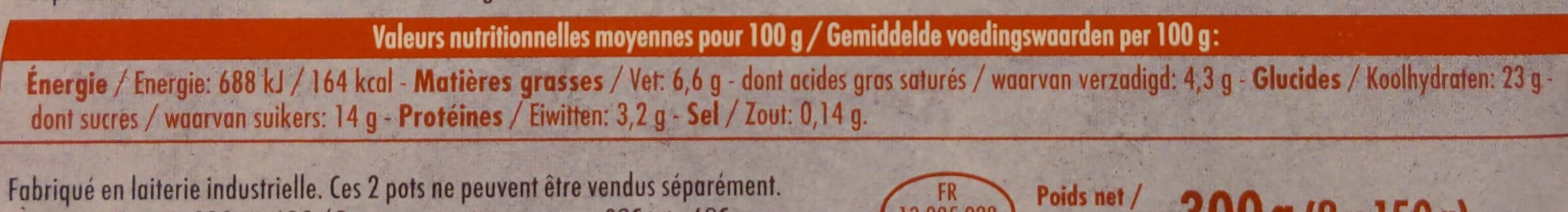 La Fermière Gâteau de riz sur lit de caramel packshot