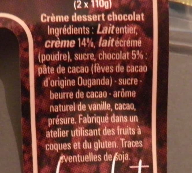 La fermière La fermière Chocolat packshot