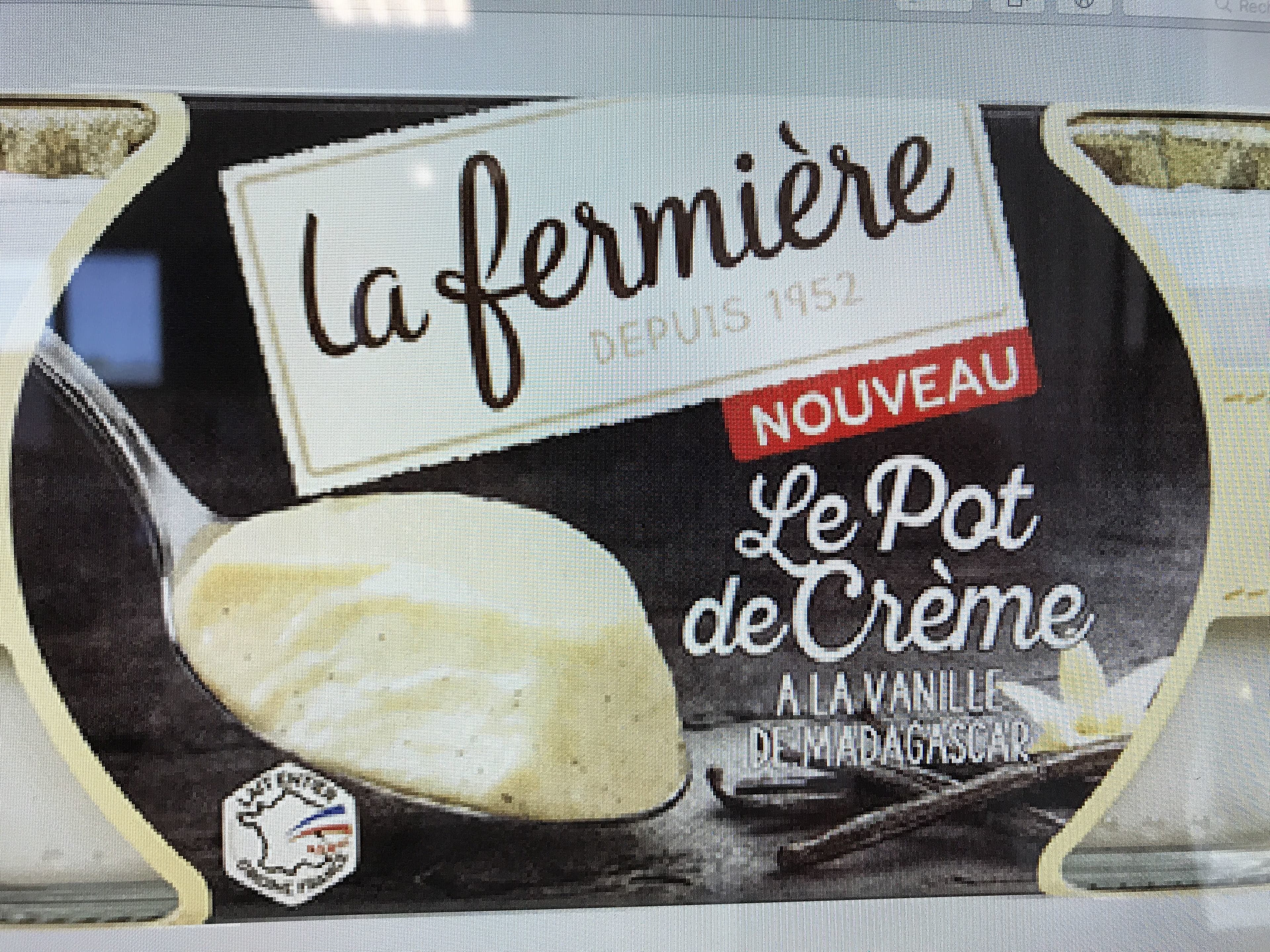 La fermiere Crème dessert à la vanille de Madagascar LA FERMIERE packshot