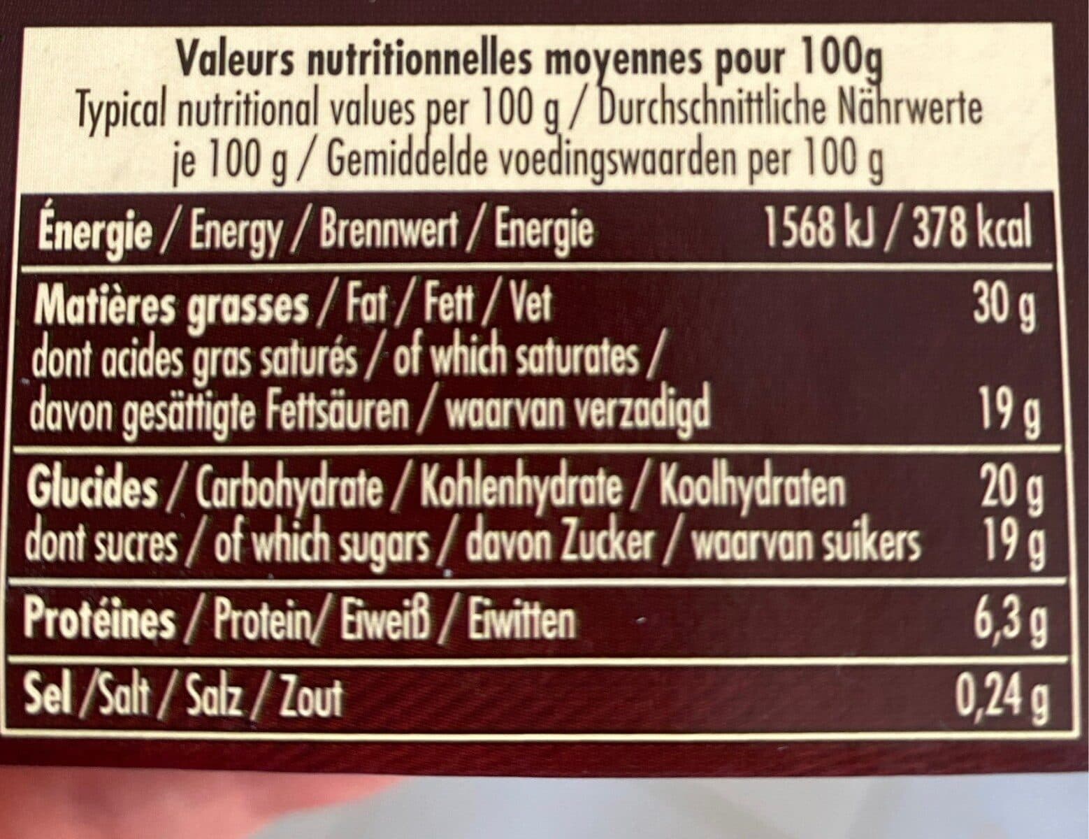 La Fermiere Mousse au chocolat au lait packshot