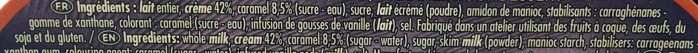 La Fermière Le Liégeois au Caramel packshot