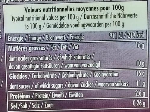 La Fermière Le Liégeois au Caramel packshot