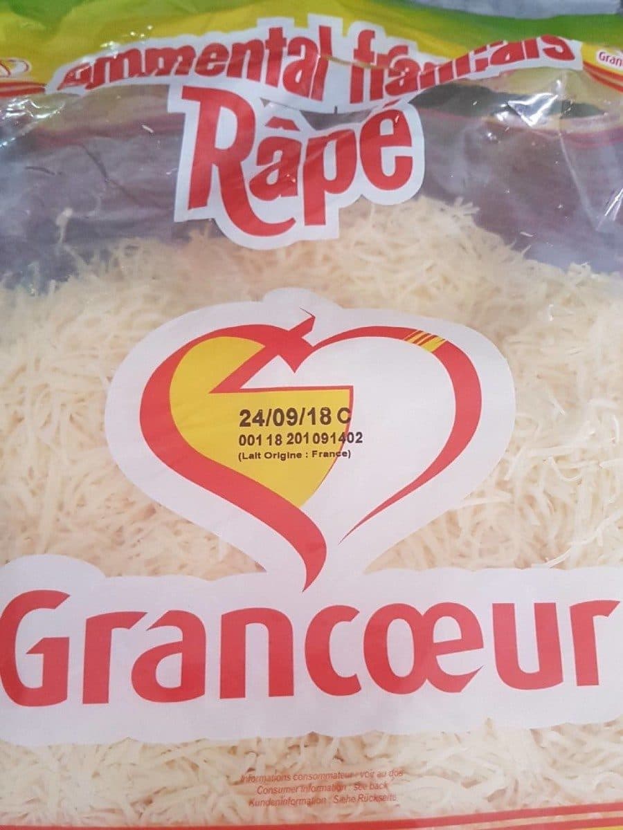 Open Food Facts Éléments français râpé packshot