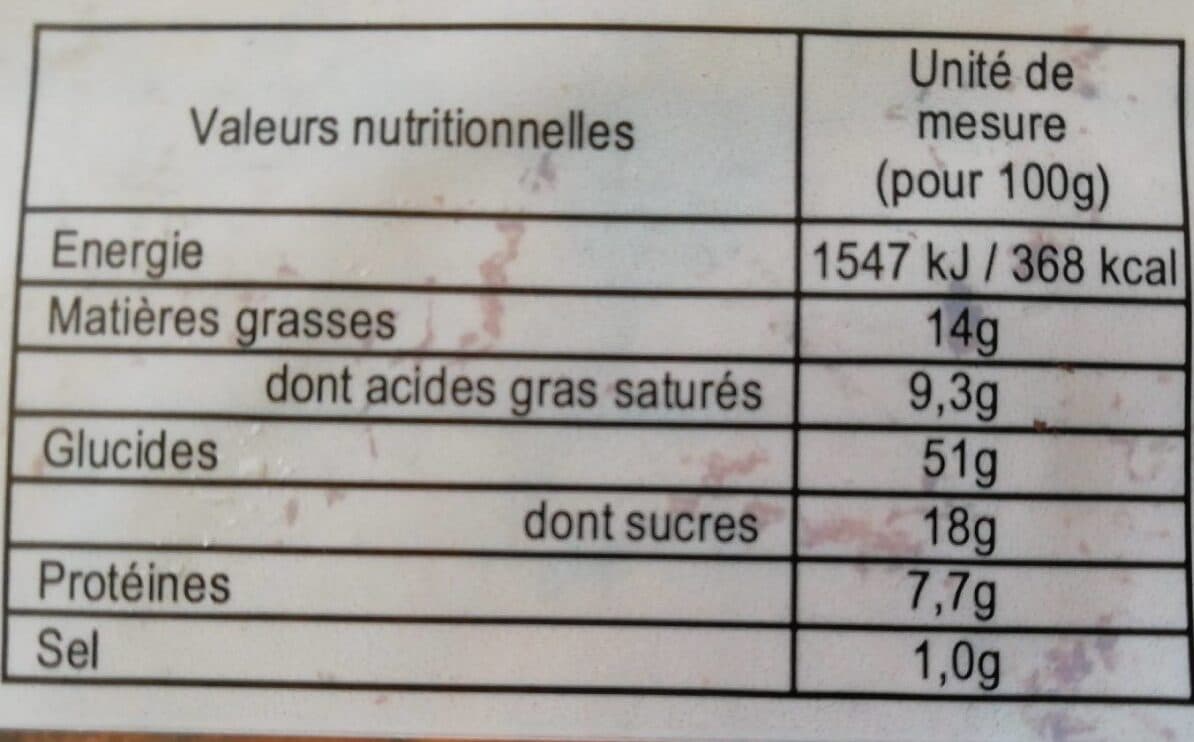 Brioche Fonteneau Brioche Tranchée Tressée Pur Beurre Aux Pépites De Chocolat packshot