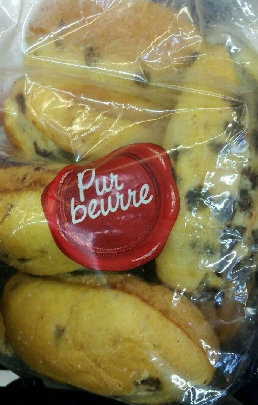 Brioches FONTENEAU Mini Gâches Pur beurre aux pépites de chocolat au lait packshot