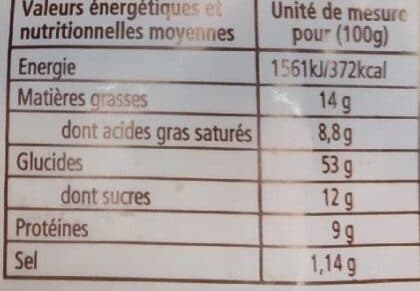 Fonteneau Pains au lait pur beurre Bio packshot