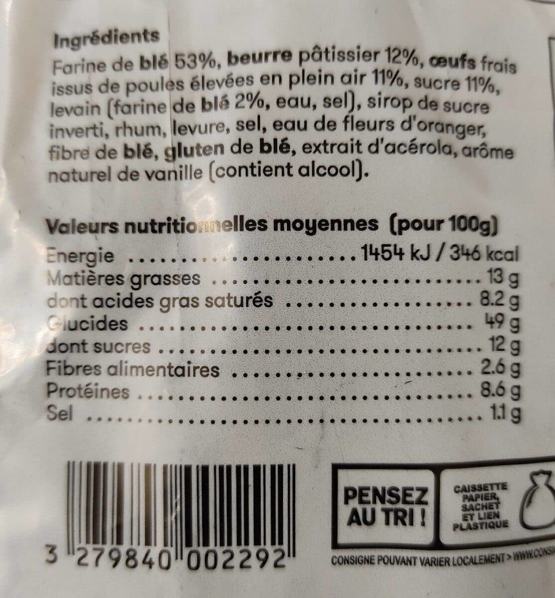 leclerc Brioche tréssée pur beurre packshot