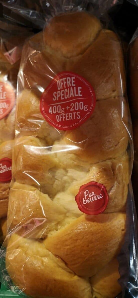 Brioches Fonteneau Brioche tressee pur beurre packshot