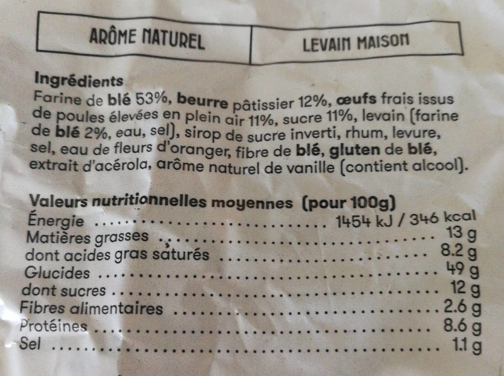 Brioches Fonteneau Brioche tressee pur beurre packshot