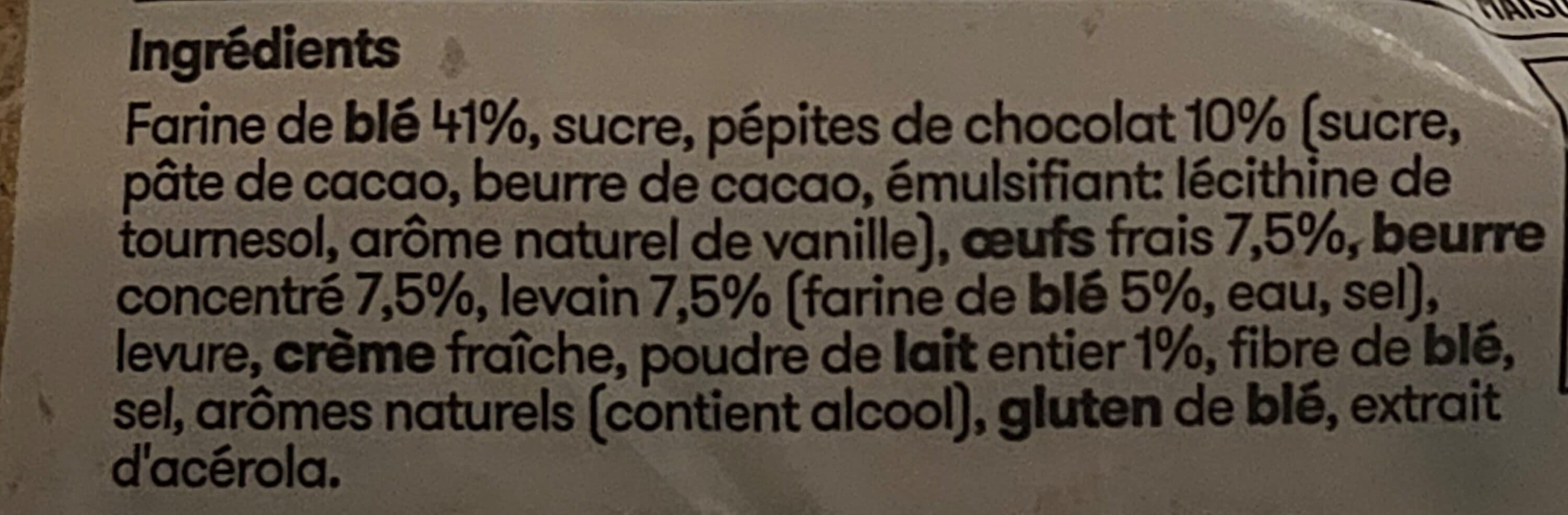 Leclerc 10 Pains au Lait aux Pépites de Chocolat packshot